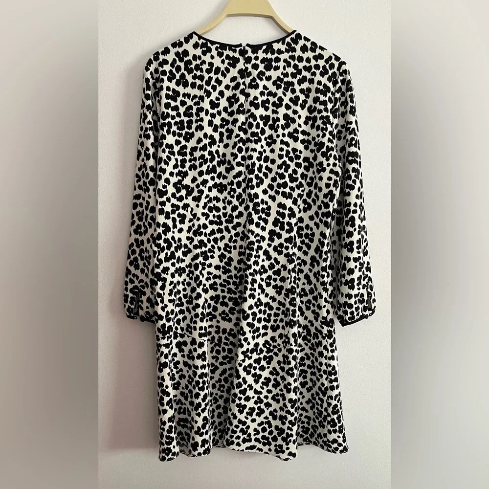 Loft animal print sheath dress 10P